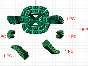 R008 3D-printmodel