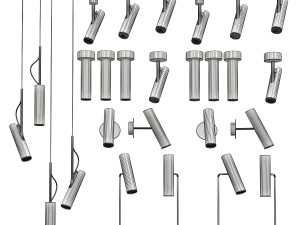 nodrlux mib lamp collection - 5 types Modello 3D