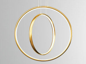 ring pendant light 3D मॉडल