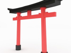 torii Modello 3D