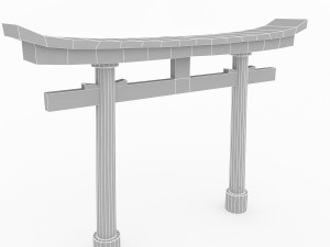 torii Modello 3D