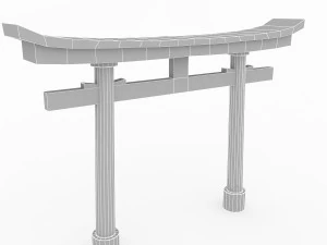 torii Modelo 3D