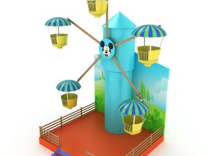 ferris wheel for kids Modello 3D