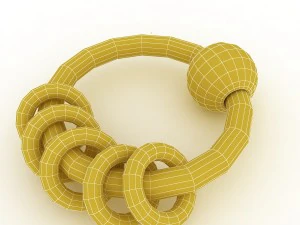 baby rattle 3D Model
