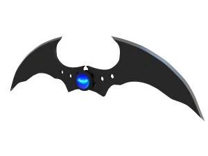 farol batarang Modelo 3D