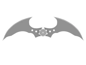 farol batarang Modelo 3D
