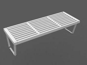 bench Modello 3D