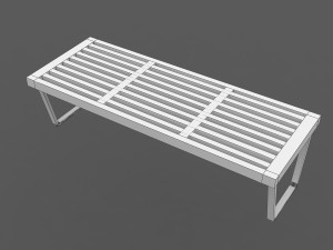 bench Modello 3D