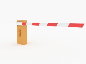 boom gate 3D Модель