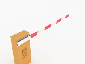 boom gate 3D Модель