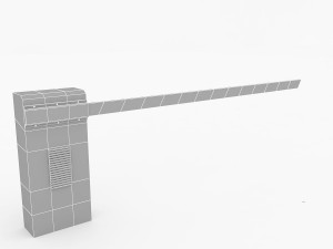 boom gate 3D Модель
