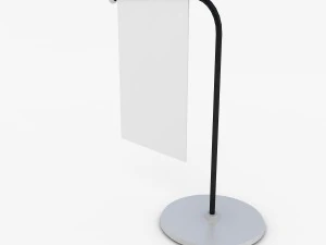 blank board 3D Model