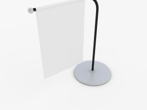 blank board 3D Model