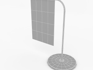 blank board 3D Model
