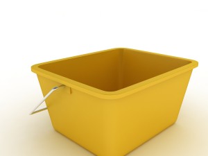 bucket 3D मॉडल