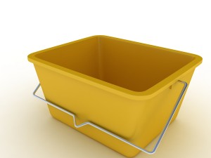bucket 3D 모델