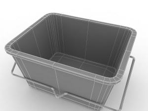 bucket 3D 모델