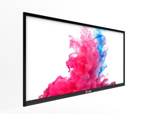 flat screen wall tv 3D Model