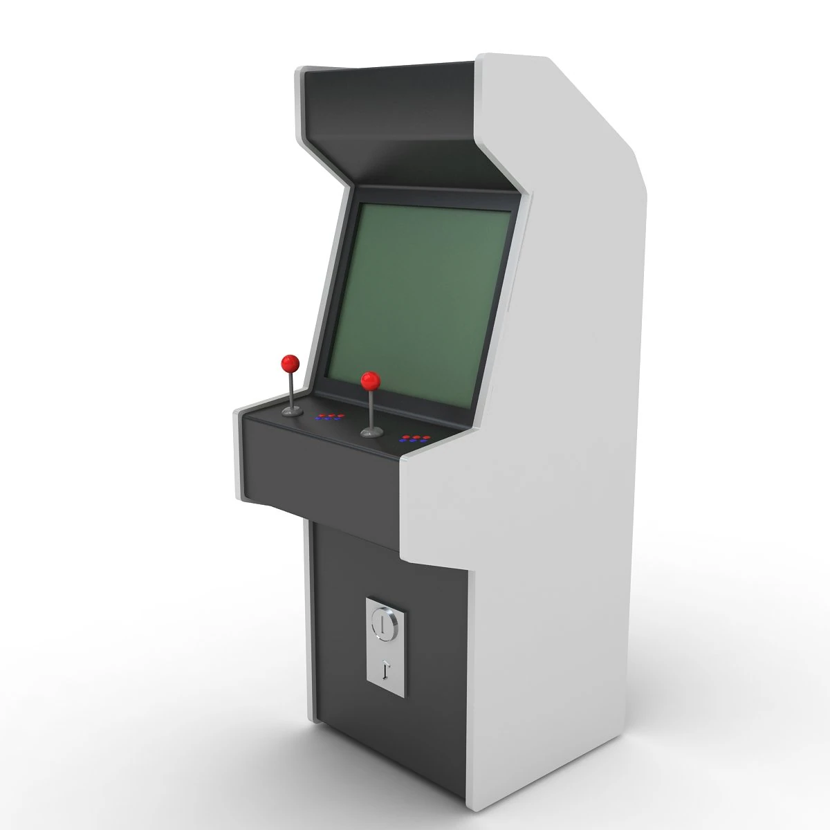 arcade machine 3D Model .c4d .max .obj .3ds .fbx .stl .blend 