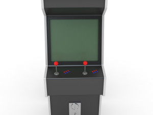 arcade machine 3D मॉडल