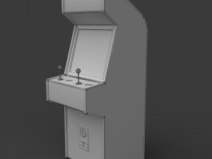 arcade machine 3D मॉडल