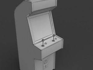 arcade machine 3D मॉडल
