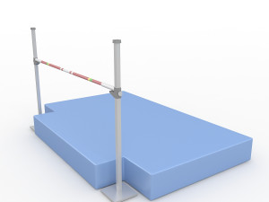 athletics high jump 3D मॉडल