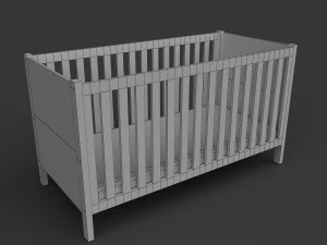 baby cradle 3D Model