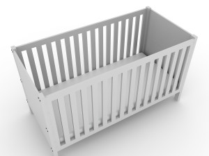 baby cradle 3D मॉडल