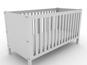 baby cradle 3D मॉडल