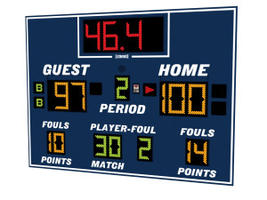 basketball scoreboard 3D मॉडल