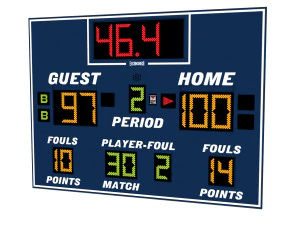 tableau de bord de basket-ball Modèle 3D