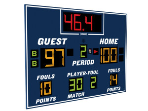 basketball scoreboard Modelo 3D