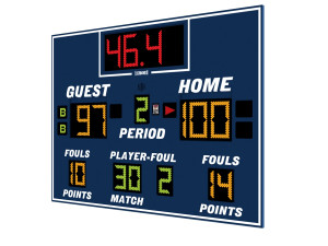 basketball scoreboard Modelo 3D