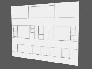 basketball scoreboard 3D Model