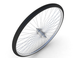 bicycle tyre 3D 模型