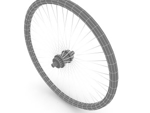 bicycle tyre 3D 模型
