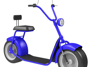 big electric scooter 3D 모델