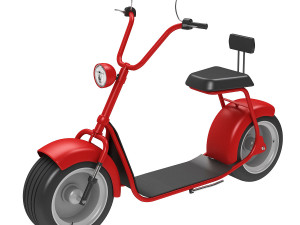 big electric scooter 3D मॉडल