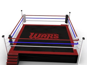 ringue de boxe Modelo 3D