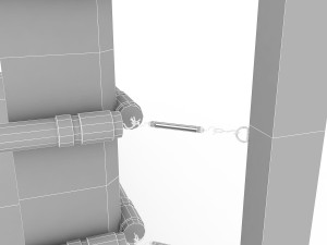 boxing ring Modelo 3D