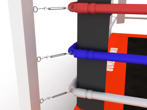 boxing ring Modelo 3D