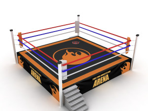 boxing ring 3D Model