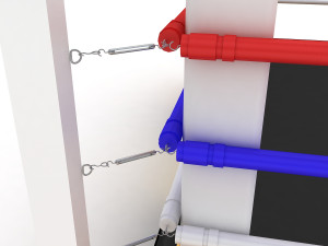 boxing ring 3D मॉडल