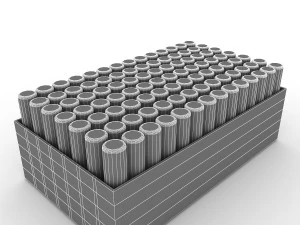 chalk box 3D Model