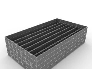 chalk box 3D Model