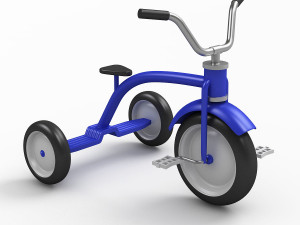 childrens trike 3D मॉडल
