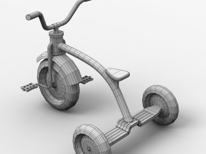 childrens trike 3D मॉडल