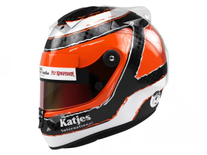 capacete de corrida estilo nico hulkenberg 2012 Modelo 3D