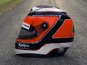nico hulkenberg 2012 style racing helmet 3D Model